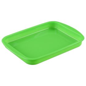 Spot wholesale silica gel cake mold oven with baking tool resistant to high temperature rectangular cake baking tray
