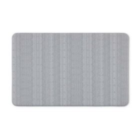 Better Homes & Gardens Fayette Stripe Kitchen Mat, Silver, 20"W x 32"L, 1 Piece